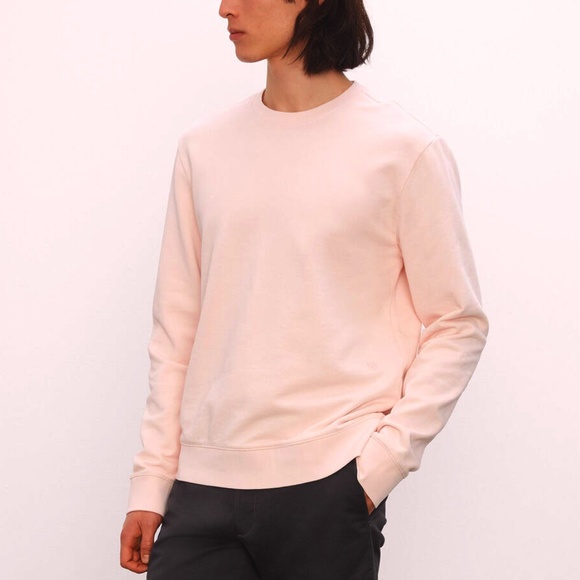 Essential Garment Dyed Sweatshirt - New With Tags - NEVER WORN - Pink